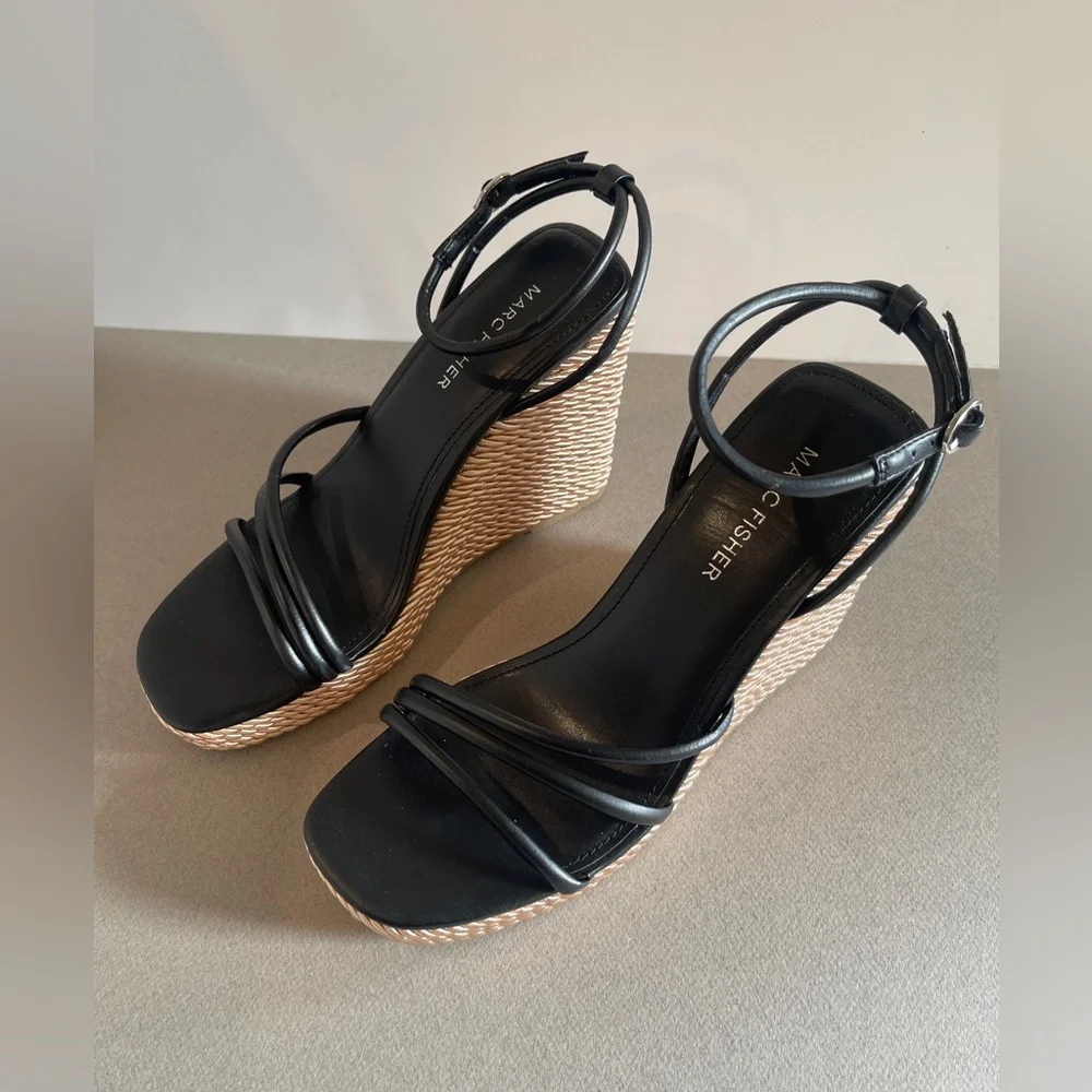 🌷 Marc Fisher Wedge Sandals - NWT 🌷